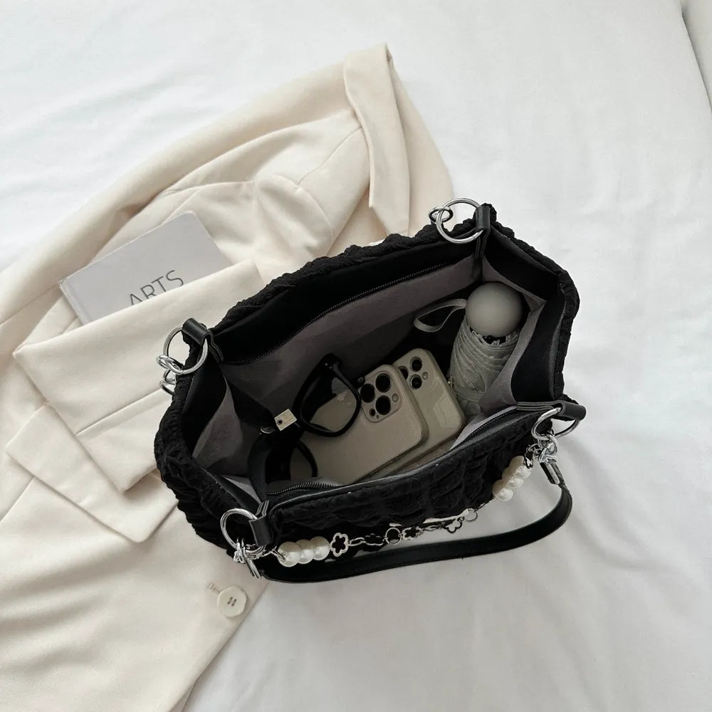 Sac fourre-tout à texture bulle