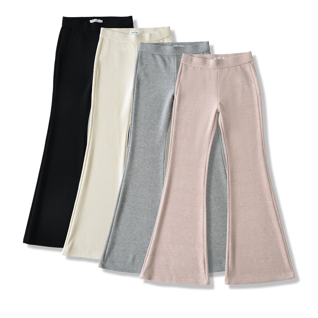 pantalon taille haute slim