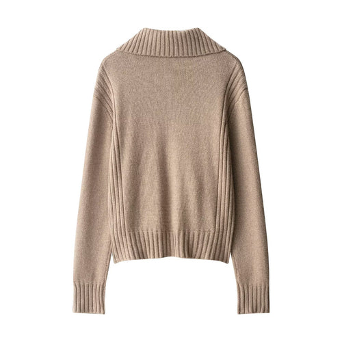 Cardigan en maille décontractée.