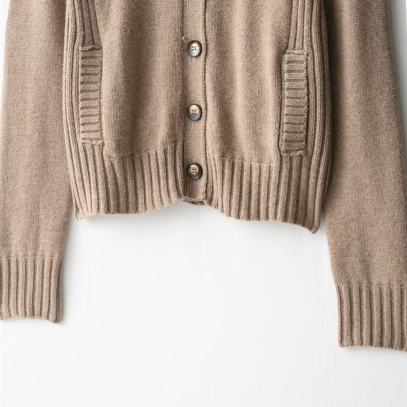 Cardigan en maille décontractée.