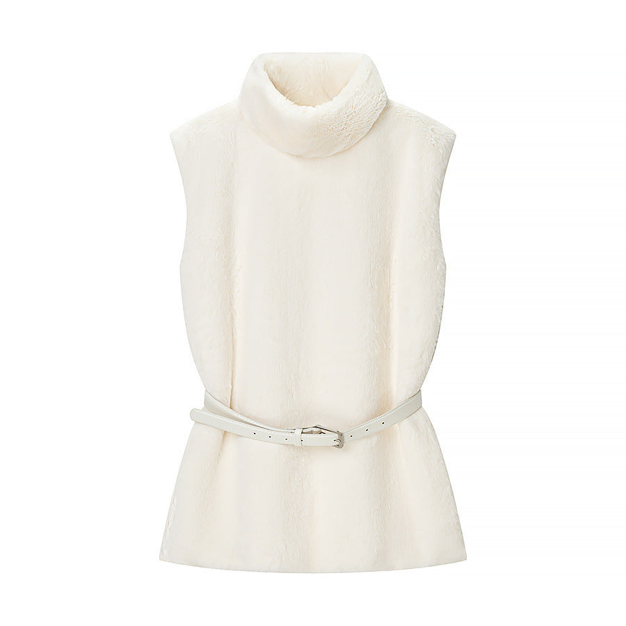 Gilet en fausse fourrure tendance, nouvelle collection