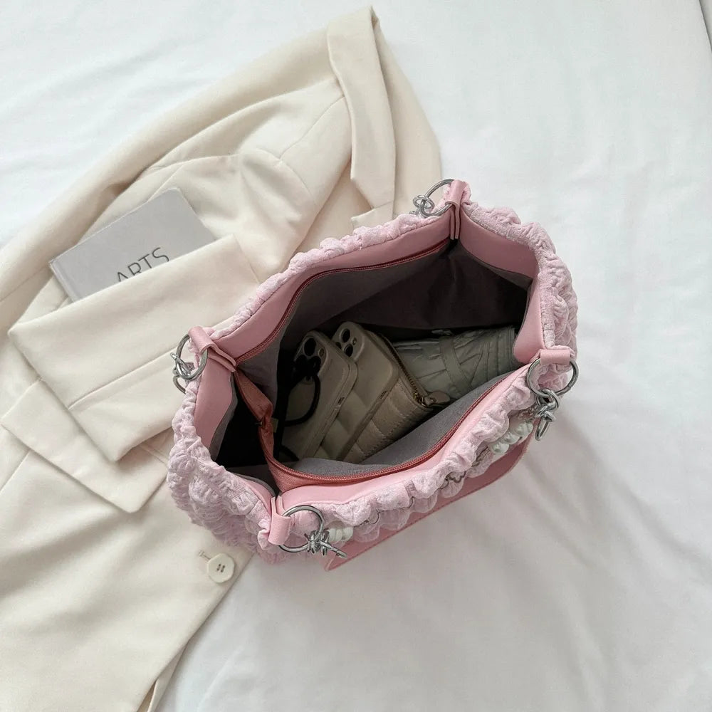 Sac fourre-tout à texture bulle