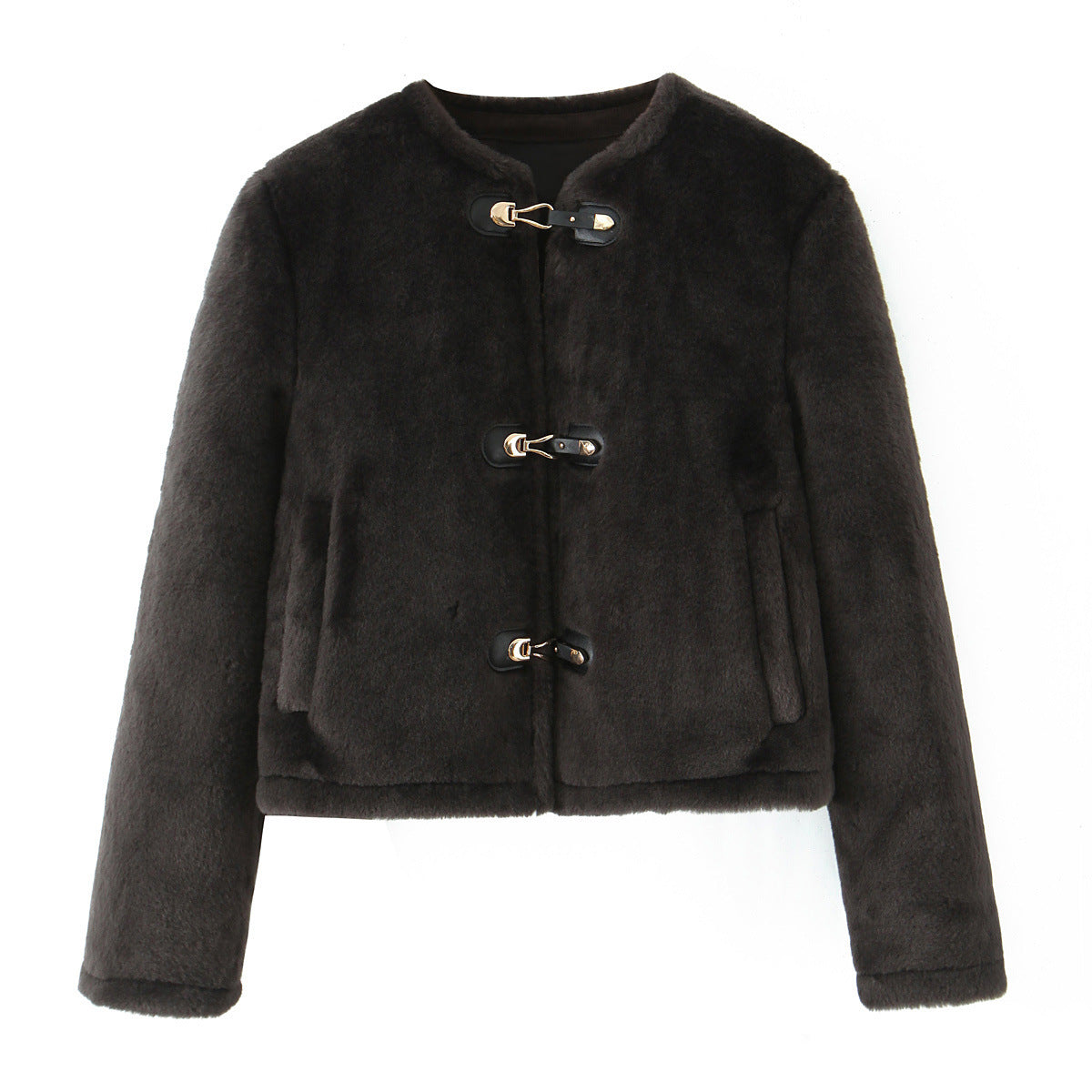 Veste double face à nœud de corde