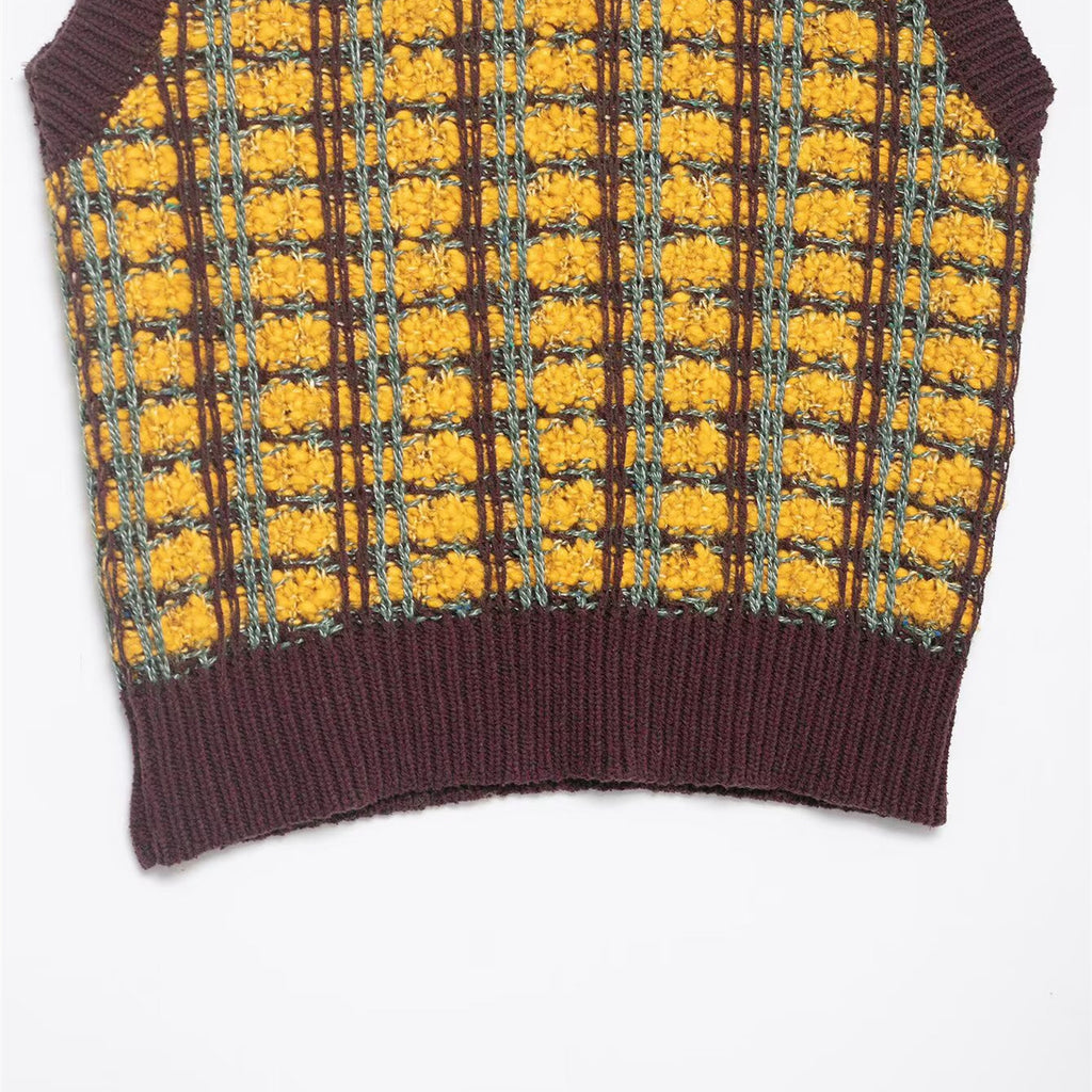 Gilet en maille texturée style urbain