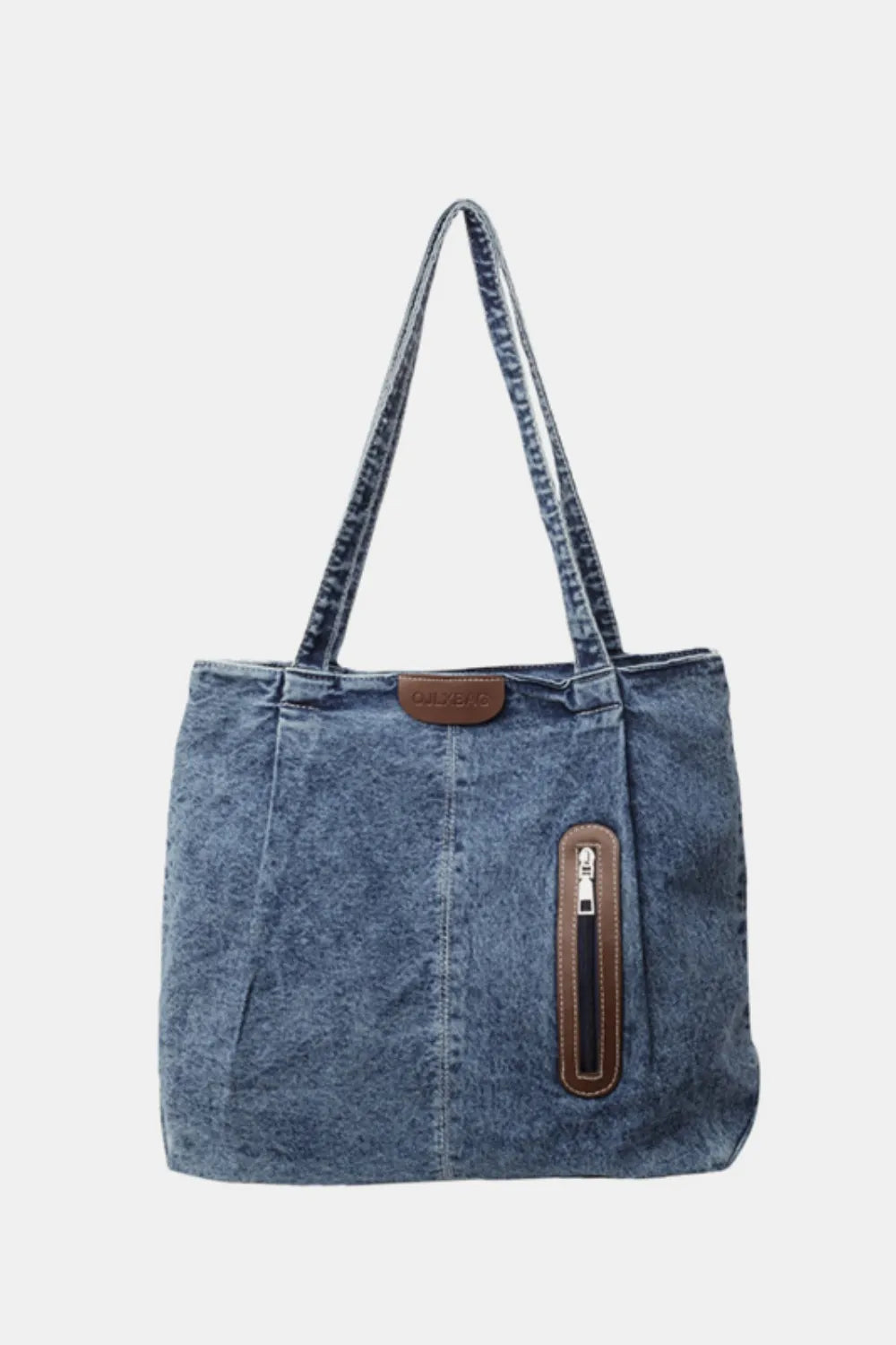 Sac fourre-tout en jean moyen
