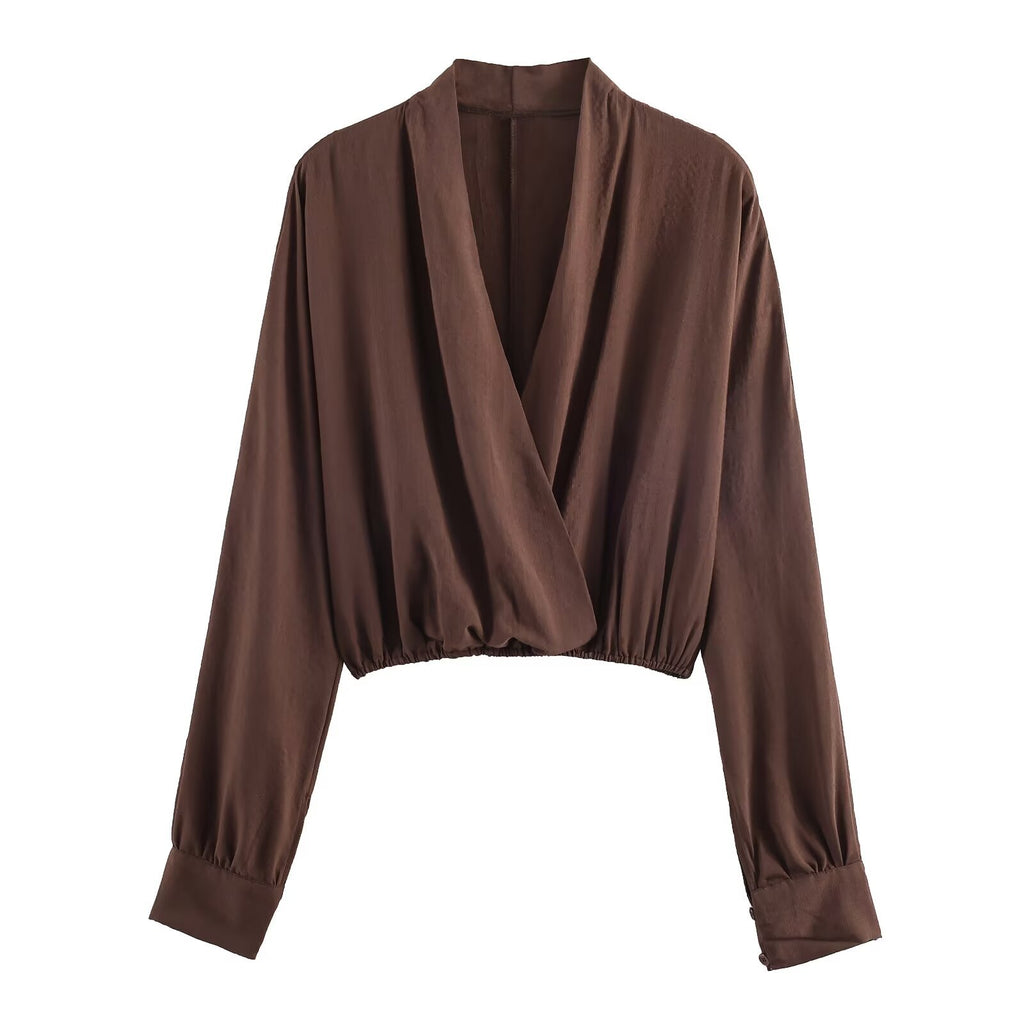 Ensemble chemise en lin et pantalon large