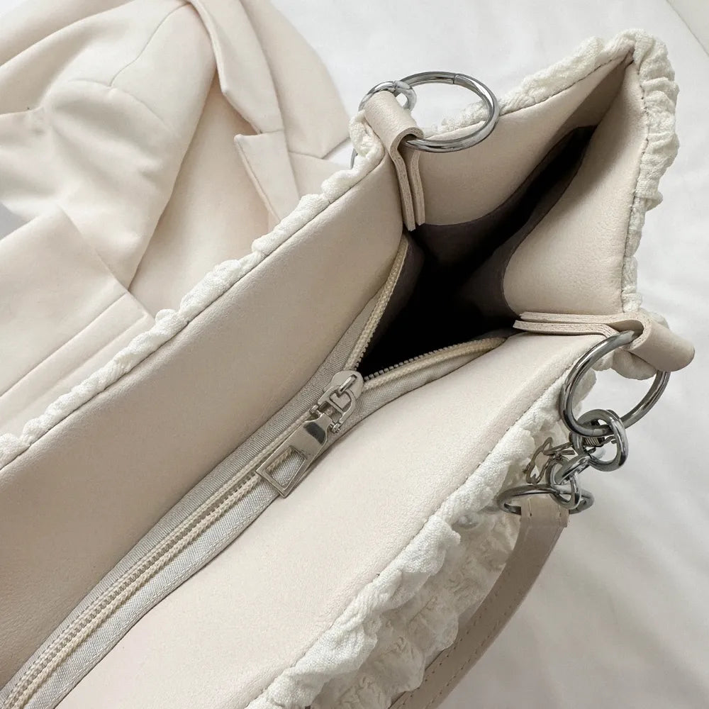 Sac fourre-tout à texture bulle