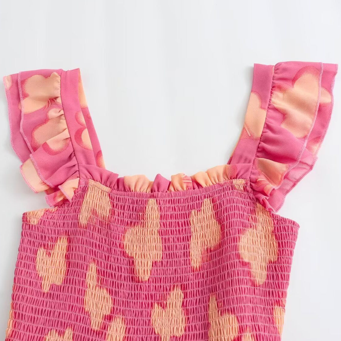 Robe bustier élégante et décontractée de style resort