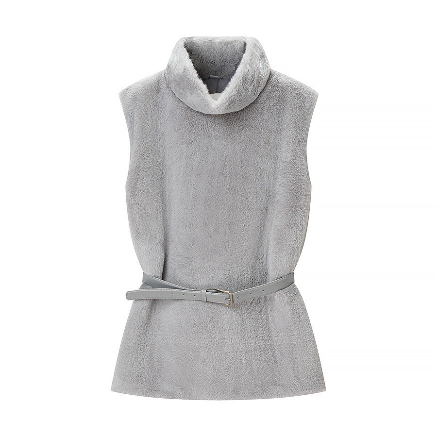 Gilet en fausse fourrure tendance, nouvelle collection