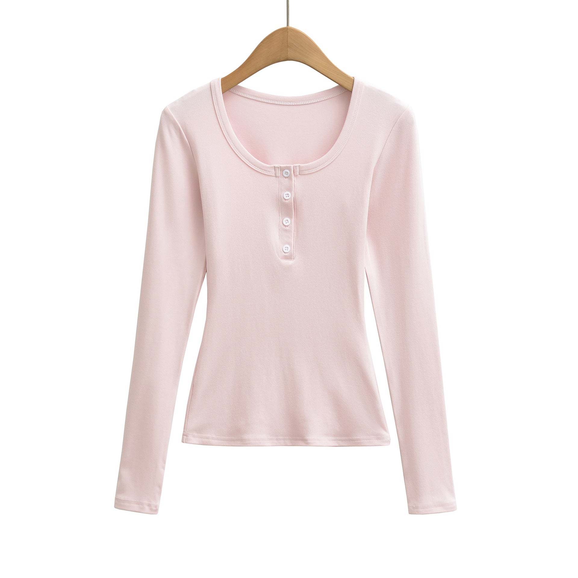 T-shirt pull à manches longues jusqu'à la taille