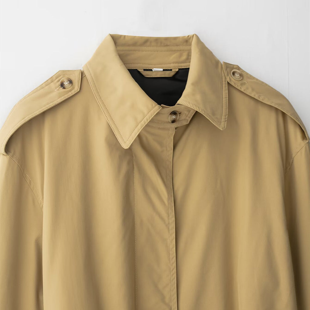 Veste coupe-vent style urbain à ceinture cousue