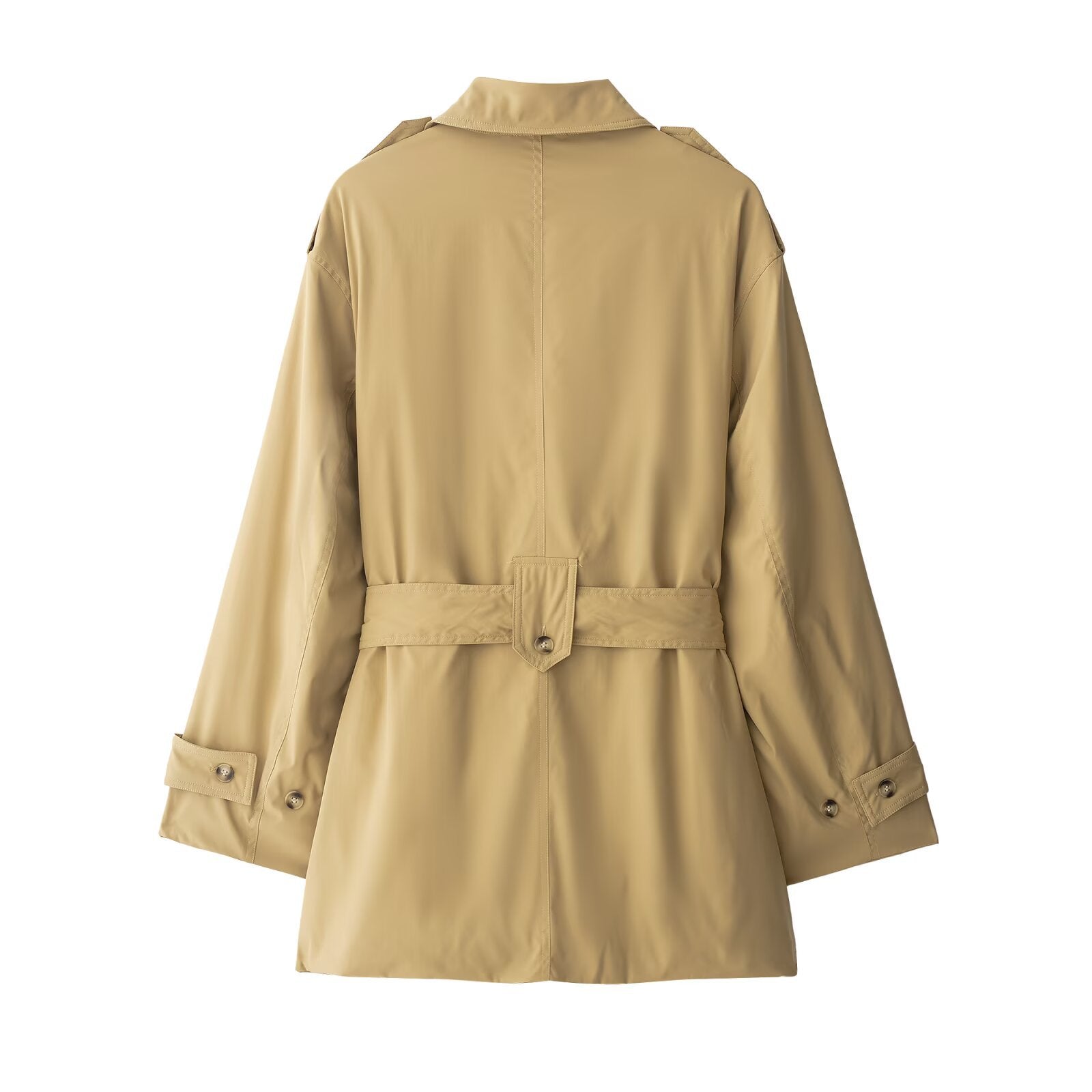 Veste coupe-vent style urbain à ceinture cousue