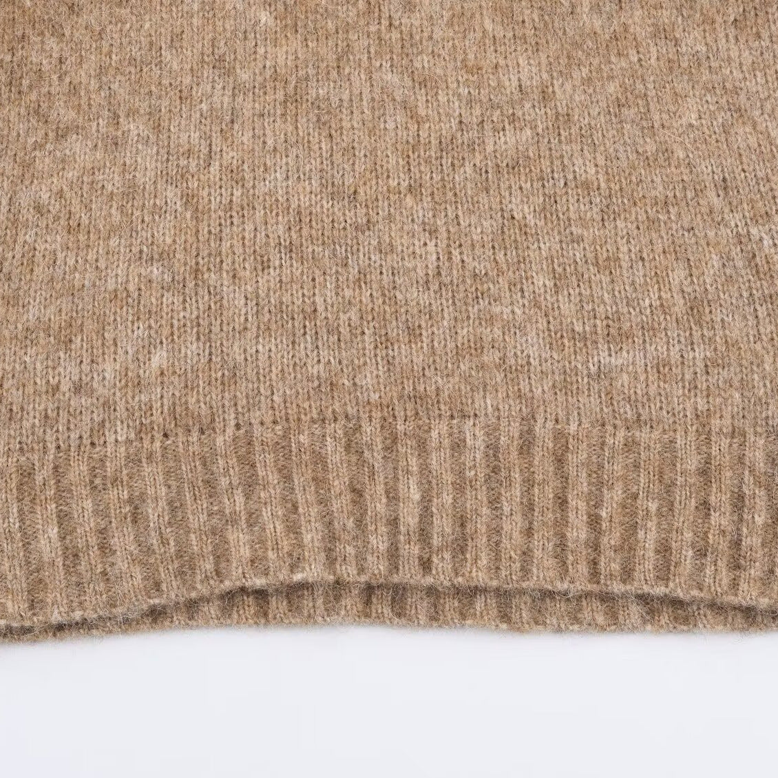 Gilet décoratif superposé en laine