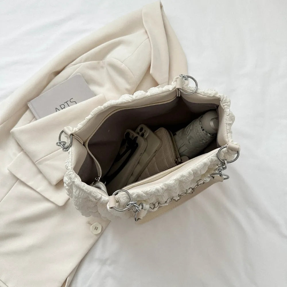 Sac fourre-tout à texture bulle