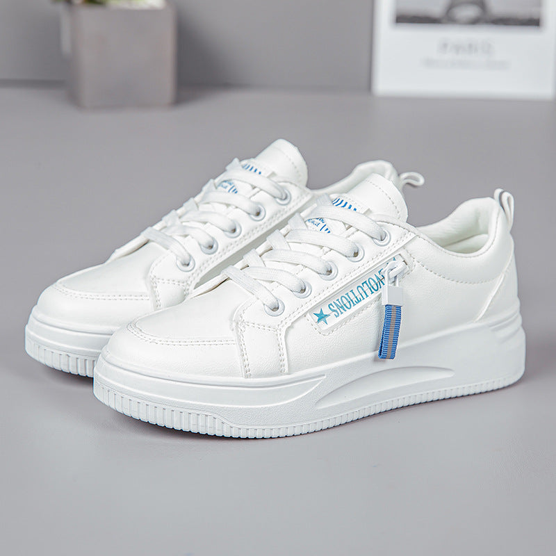 Chaussures de skate en cuir, chaussures de sport décontractées